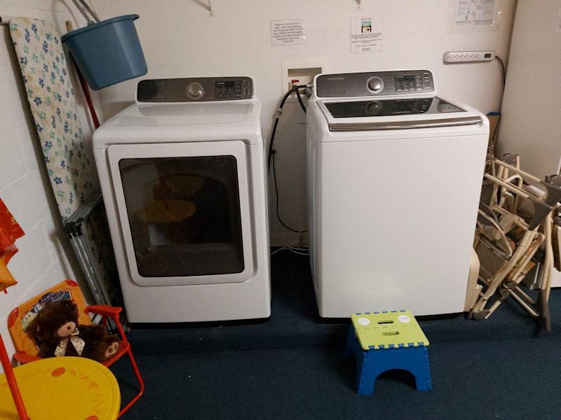 Laundry Area with Washer and Dryer